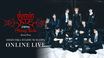 Stray Kids World Tour <dominATE JAPAN> SHIZUOKA STADIUM ECOPA ONLINE LIVEの画像